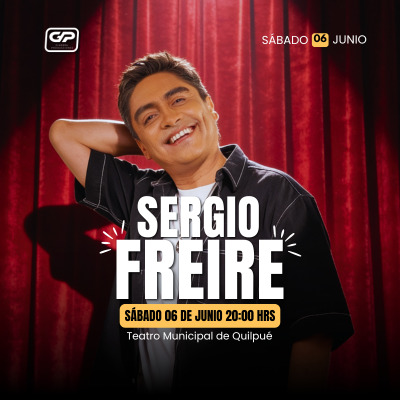SERGIO FREIRE EN QUILPUÉ (TEATRO MUNICIPAL)