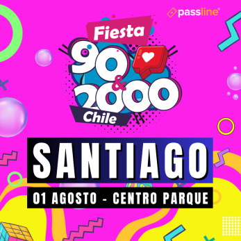 Imagen del evento: Fiesta 90 2000 Santiago - Centro Parque - 01 de Agosto 2026
