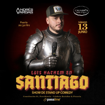 Imagen del evento: LUIS HACHEM EN SANTIAGO - PROVIDENCIA