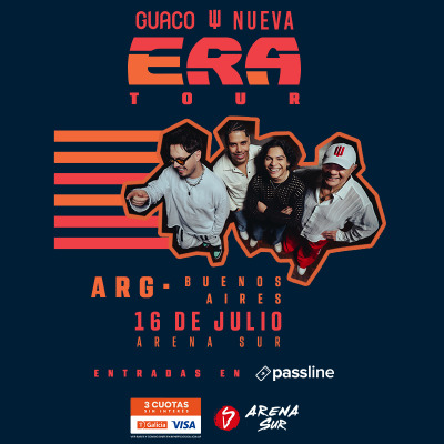 GUACO en Arena Sur, Buenos Aires