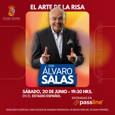 Álvaro Salas en Estadio Español de Viña del Mar