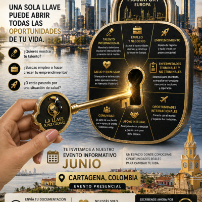 Evento InternacionalLa Llave  KINZ Global – Cartagena 2026