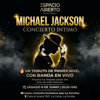 TRIBUTO A MICHAEL JACKSON | ESPACIO ABIERTO