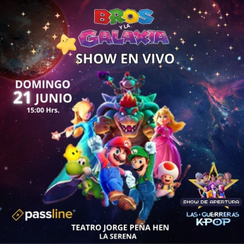 Bros y la Galaxia en Vivo