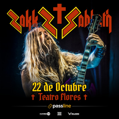 Zakk Sabbath en Argentina - 22 octubre 2026