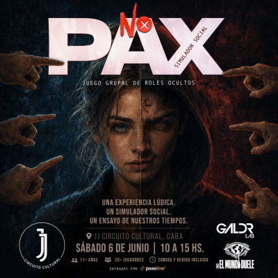NO PAX - Juego grupal de roles ocultos