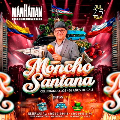 Moncho Santana En Santiago De Chile