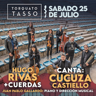 Hugo Rivas + Cuerdas canta Cucuza Castiello