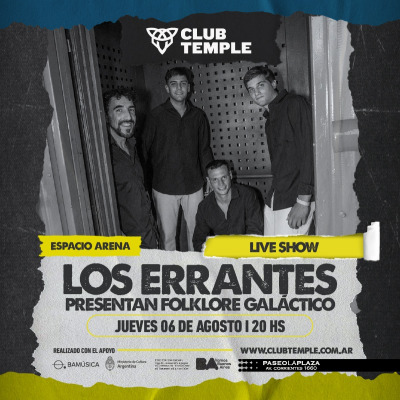 LOS ERRANTES "FOLKLORE GALACTICO"  - LIVE SHOW!