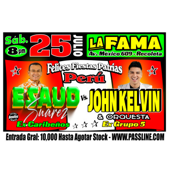 ESAUD SUAREZ Y JHON KELVIN EN SANTIAGO DE CHILE