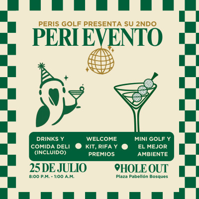 Peri Evento by @perisgolf