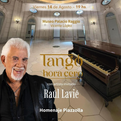 Raul Lavie con Tango Hora Cero en Museo Palacio Raggio