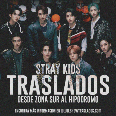 TRASLADO STRAY KIDS @ HIPODROMO SAN ISIDRO DESDE ZONA SUR