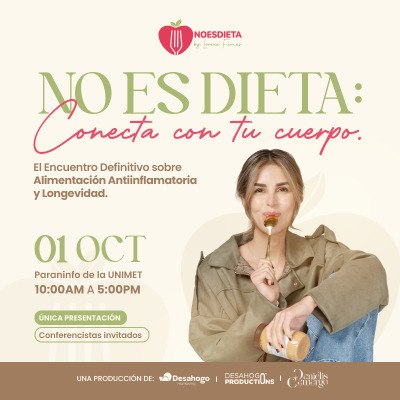 No es dieta: Conecta con tu cuerpo