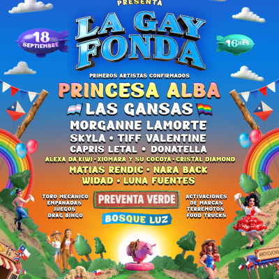 ​🏳️‍🌈​ Gay Fonda 🇨🇱 Bosque Luz📍18.09
