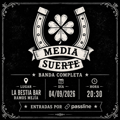 Media Suerte Tachada en La Bestia Bar