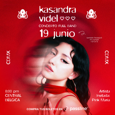 Kasandra Videl Concierto Full Band