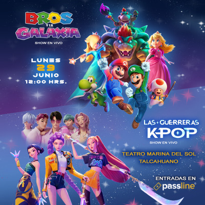 Bros y la Galaxia & Las Guerreras Kpop en Talcahuano