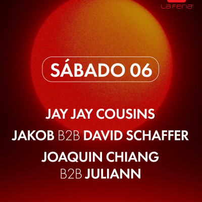 SÁBADO 06 DE JUNIO - LA FERIA CLUB