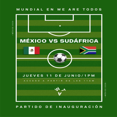 PARTIDO INAUGURACIÓN MUNDIAL EN WAT