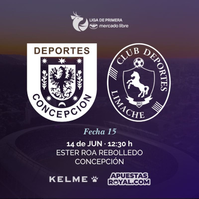 Liga de Primera Mercado Libre Fecha 15 | Deportes Concepción vs. Deportes Limache