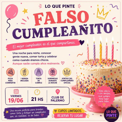 Falso Cumpleañito - LQP