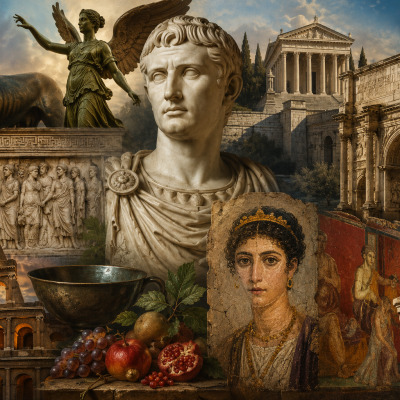 Arte y esplendor de la antigua Roma