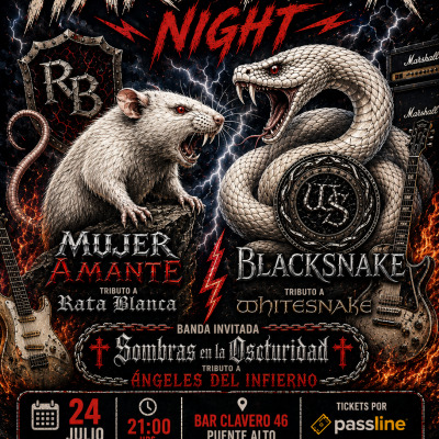 Hard Rock duelo de titanes
