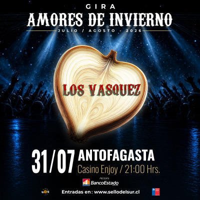 Gira Amores de Invierno Los Vasquez