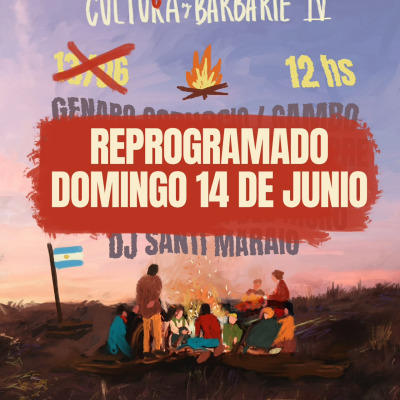 Festival Cultura y Barbarie IV. Altamira, Mercedes (PBA).