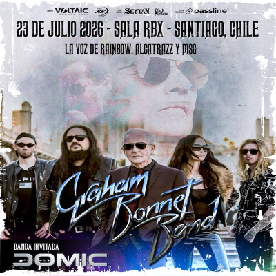 Graham Bonnet Band en Chile.