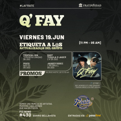 FRATERNIDAD CAMPUS CENTRAL - Q' FAY
