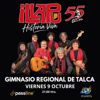 Illapu 55 años, Gimnasio Regional de Talca