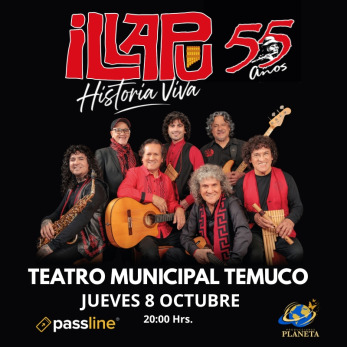 Illapu, 55 años Teatro Municipal Temuco
