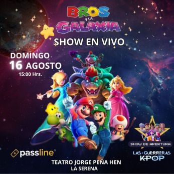 Bros y la Galaxia en Vivo