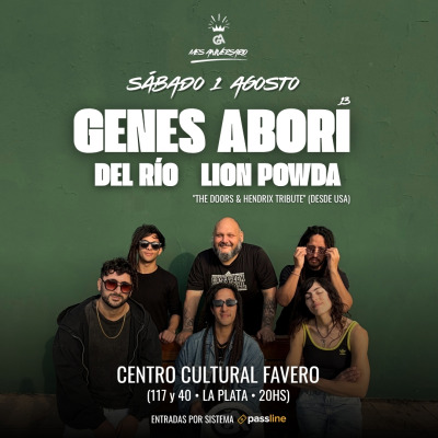 GENES ABORI ANIVERSARIO - LA PLATA