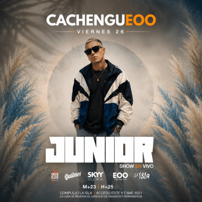 CACHENGUEOO INDOOR - JUNIOR EN VIVO - VIERNES 26