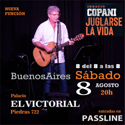 IGNACIO COPANI JUGLARSE LA VIDA EN EL VICTORIAL