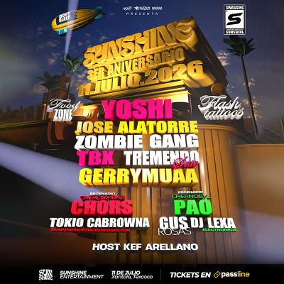 SUNSHINE ANIVERSARIO 3