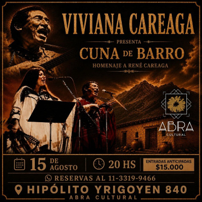 VIVIANA  CAREAGA Presenta CUNA DE BARRO