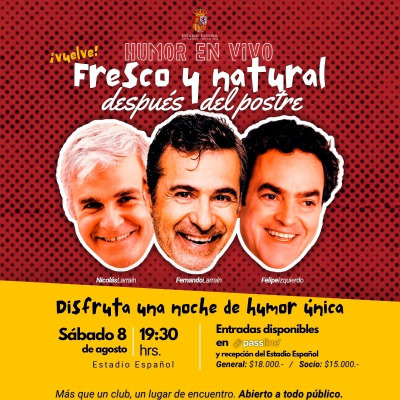 Vuelve Fresco y Natural después del postre