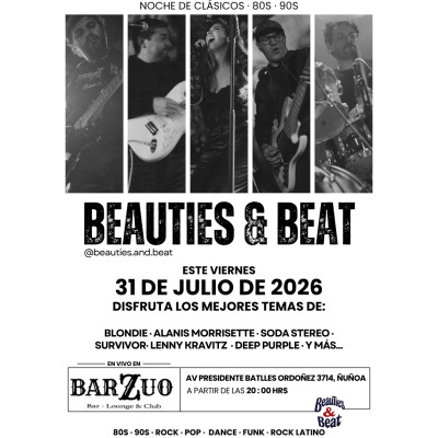 Beauties & Beat en Vivo en el Barzuo