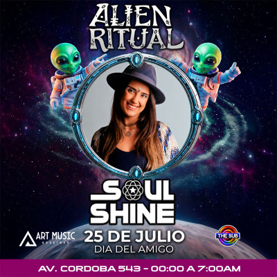 Sábado 25/7 ALIEN RITUAL • Especial Día del Amigo