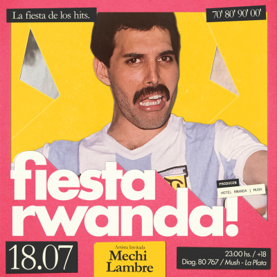 FIESTA RWANDA con MECHI LAMBRE
