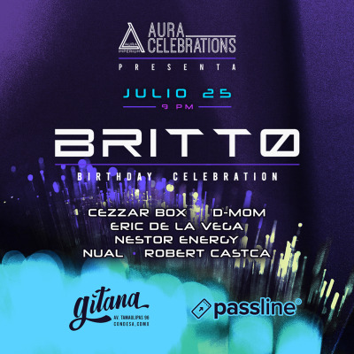 Aura Celebrations Presents: BRITTØ — Birthday Celebration
