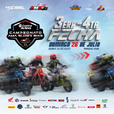 3era y 4ta Fecha Campeonato AMA SUPERBIKE Castrol Actevo - Baja y Alta Cilindrada