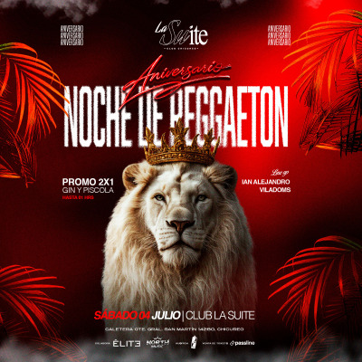 NOCHE DE REGGAETON | IAN ALEJANDRO   VILADOMS | SABADO 04 DE JULIO