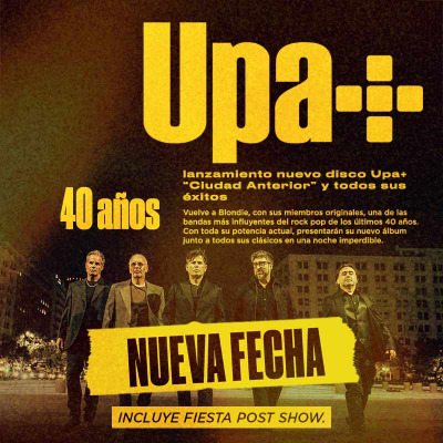 Upa en vivo: Todos los éxitos y Ciudad Anterior, su nuevo Disco