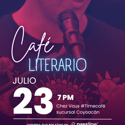 Café Literario - julio