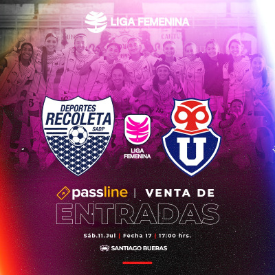 Deportes Recoleta Fem vs U de Chile Fem